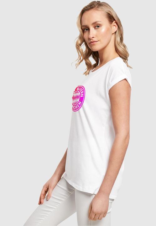 Actual product image FC Bayern München Ladies Logo RP Extended Shoulder Tee - 115697 (XS)