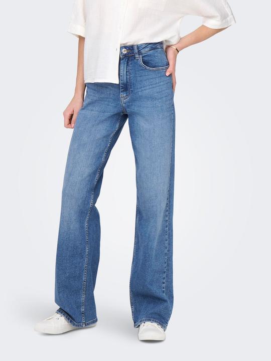 Immagine prodotto Only ONLJUDITH Hohe Taille Weiter Beinschnitt Jeans Jeans mit weitem Bein (W31/L30)