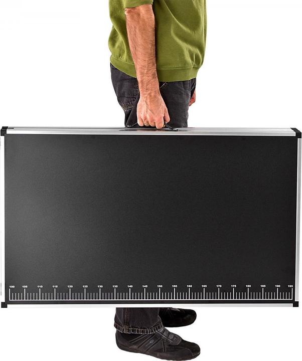 Produktbild Dema Tapeziertisch Klapptisch Mehrzwecktisch 3m mit Massskala (60 cm, 100 cm)