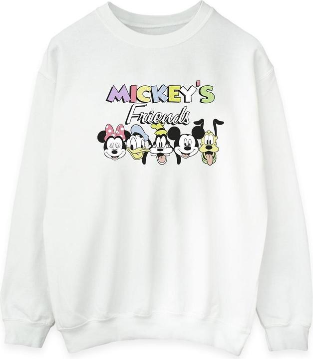Disney Mickey Mouse And Friends Faces Sweatshirt (XXL)