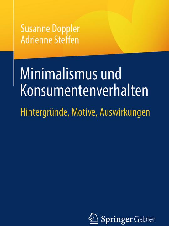 Produktbild Minimalismus und Konsumentenverhalten (Deutsch, Adrienne Steffen, Susanne Doppler, 2024)