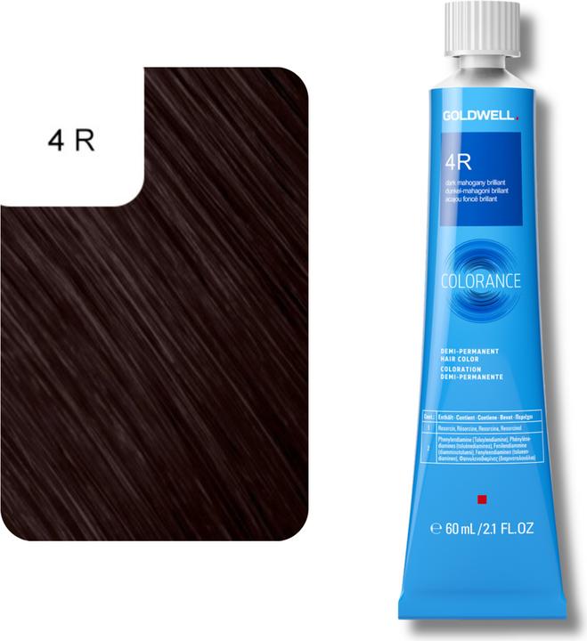Produktbild Goldwell Colorance - 4R Dunkel-Mahagoni Brillant (4Rdunkel-mahagoni)