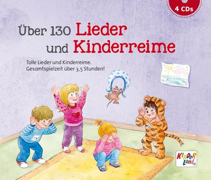 Produktbild Über 130 Lieder und Kinderreime, 4 Teile