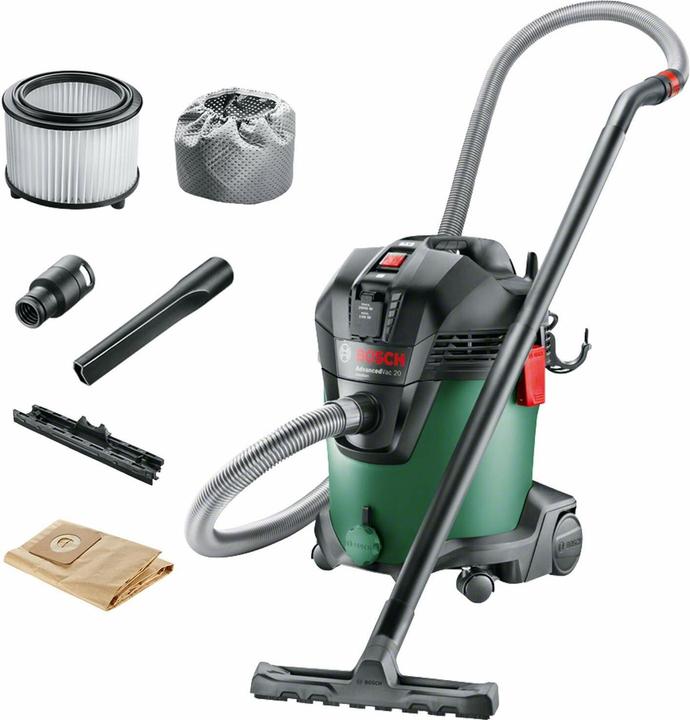 Actual product image Bosch Home & Garden AdvancedVac 20 (Wet dry vacuum cleaner)