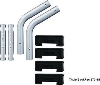 Produktbild Thule BackPac Kit 973-18 (Schwarz, Silber)