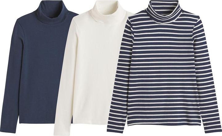 Produktbild La Redoute Collections 3er-Pack Unterziehrollis (102)