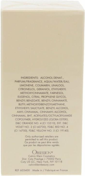 Produktbild Calvin Klein Obsession (Eau de Parfum, 100 ml)