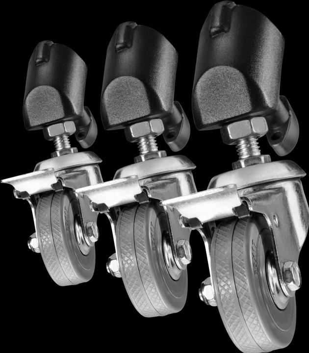 Actual product image Walimex pro Tripod wheels Pro set of 3 (Tripod feet)