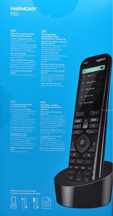 Immagine prodotto Logitech Armonia 950 (Telecomando universale, Infrarossi)