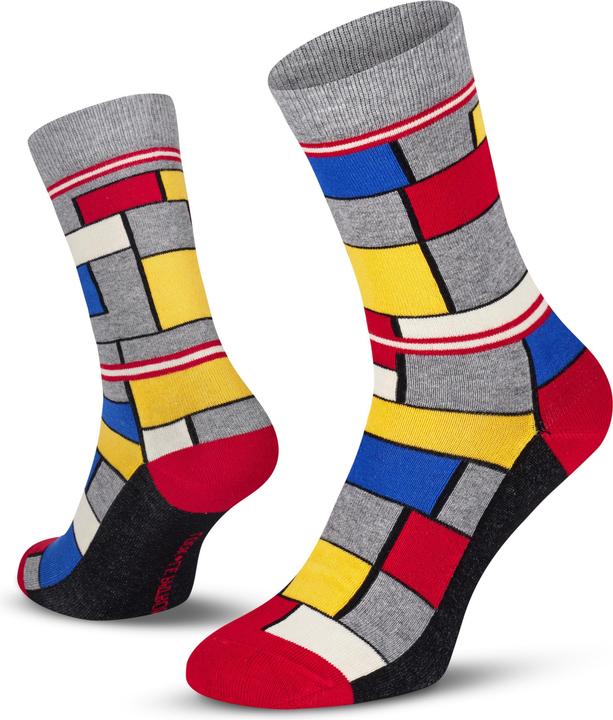 Patrón Spirits Company Le Patron Classic Jersey Look Socks mondrian grey