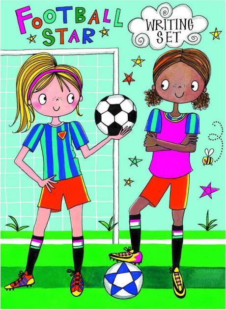 Produktbild Rachel Ellen Kinder-Papeterie - Football Star (30 Stk.)