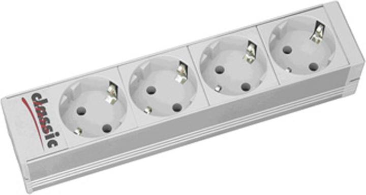 Immagine prodotto Bachmann 25.40cm (10") ciabatta 4gang (19.07.1194) (4 x, CEE 7/7, 2 m)