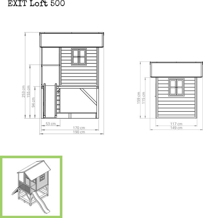Immagine prodotto Exit Loft 500 Neutro