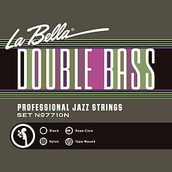 Image du produit La Bella Double Bass 7710N Black Nylon (Guitare)