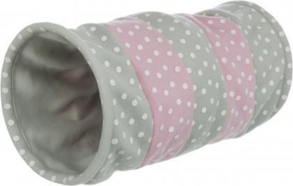 Image du produit Trixie Tunnel de jeu Fleece D=25x50cm (Jouets avec herbe à chat)
