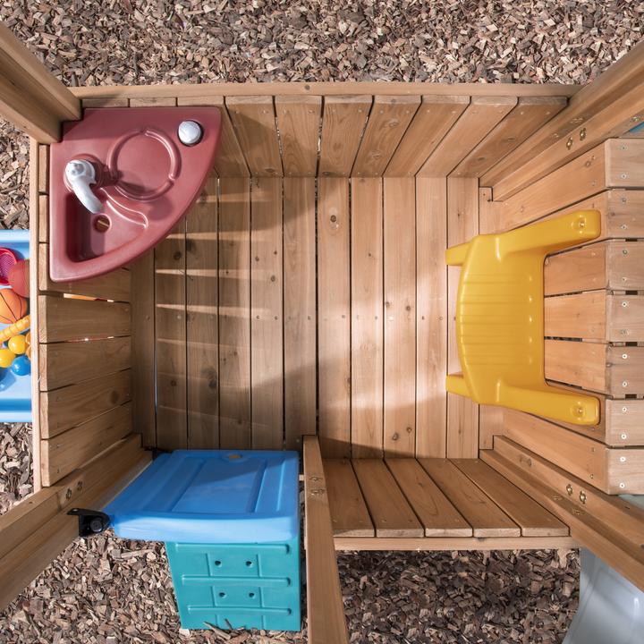 Image du produit Step2 Woodland Adventure Playhouse & Slide