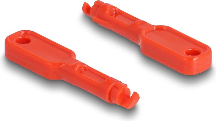 Produktbild Delock RJ45 Port Blocker Set für RJ45 Buchse 10 Stück