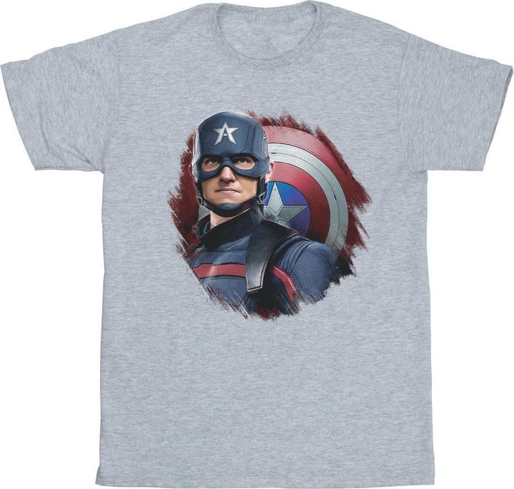 The Falcon And The Winter Soldier Captain America Stare TShirt Jungen