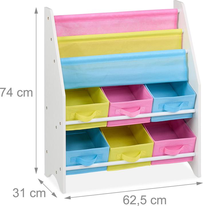 Immagine prodotto Relaxdays Scaffale per bambini