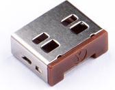 Actual product image Smart Keeper Basic USB-A Port Blocker brown 10 pcs.