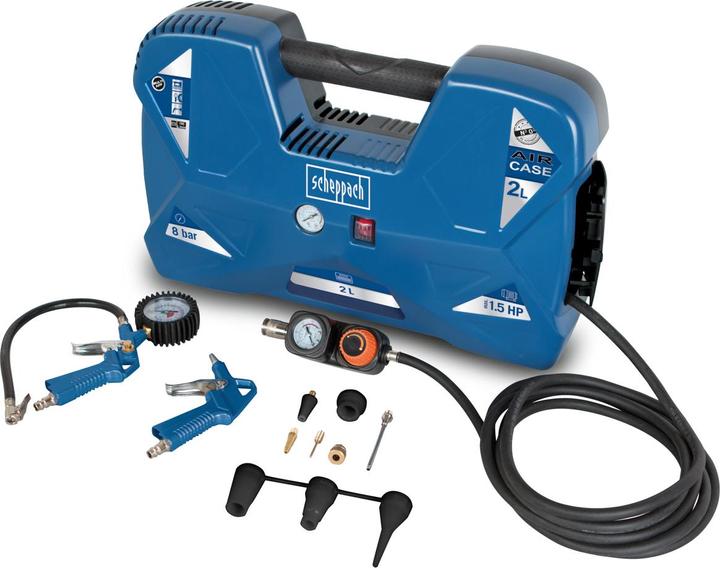 Scheppach Kompressor Aircase (8 Bar, 2 l)