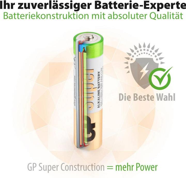 Produktbild GP Batteries Super Alkaline (24 Stk., AAA)