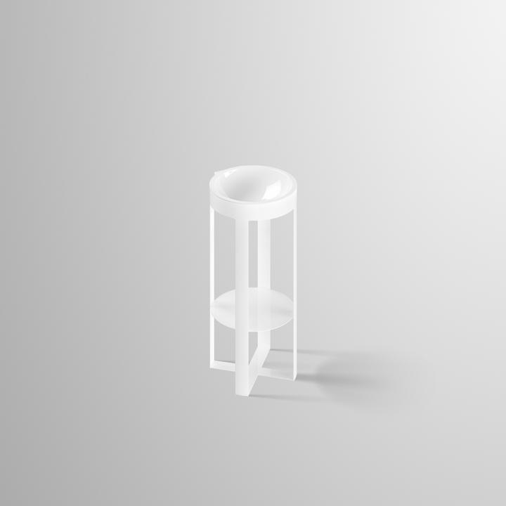 Actual product image Alape column washbasin WT.RX400.CU, W:397mm, H:900mm, D:427mm, bowl round cente, without tap hole, w (427 mm, 397 mm)
