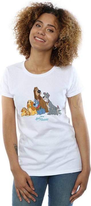 Immagine prodotto Disney Lady And The Tramp Classic Group Maglietta Donna (M)