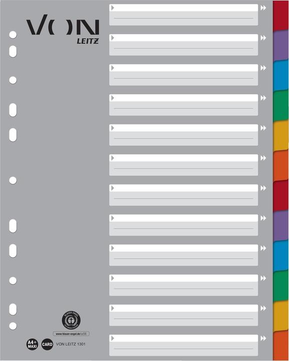Leitz Register 12 Taben