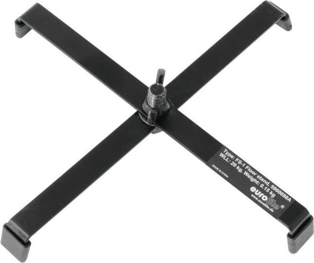 Image du produit Eurolite Trépied de sol FS-1 Floorstand sc (4.50 cm, 10 kg)