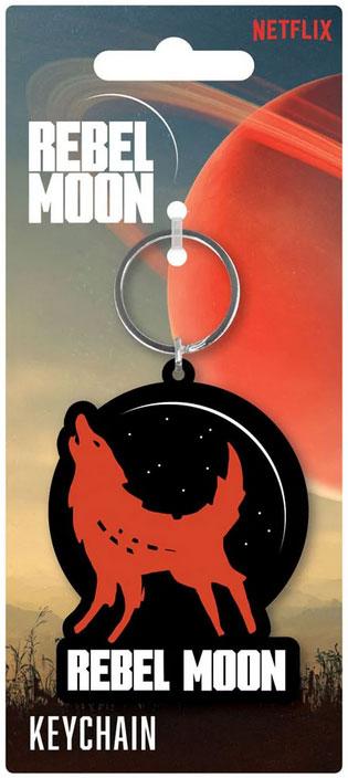 Actual product image Pyramid Portachiavi Rebel Moon Howling Wolf