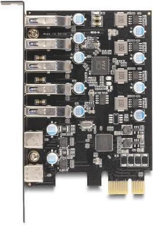 Produktbild Delock USB 5 Gbps PCI Express x1 Karte zu 5 x extern Typ-A +