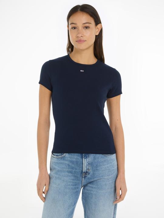 Tommy Jeans Tjw Slim Essential Rib Ss Ext (M)