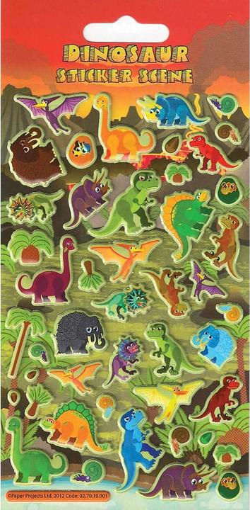 Produktbild Paper Projects Dinosaurus 3DSticker Wiederverwendbar
