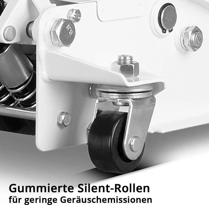 Produktbild Stahlwerk Wagenheber WHW-73 ST mit 3 t Tragkraft Gummirollen 73-500mm Hubbereich