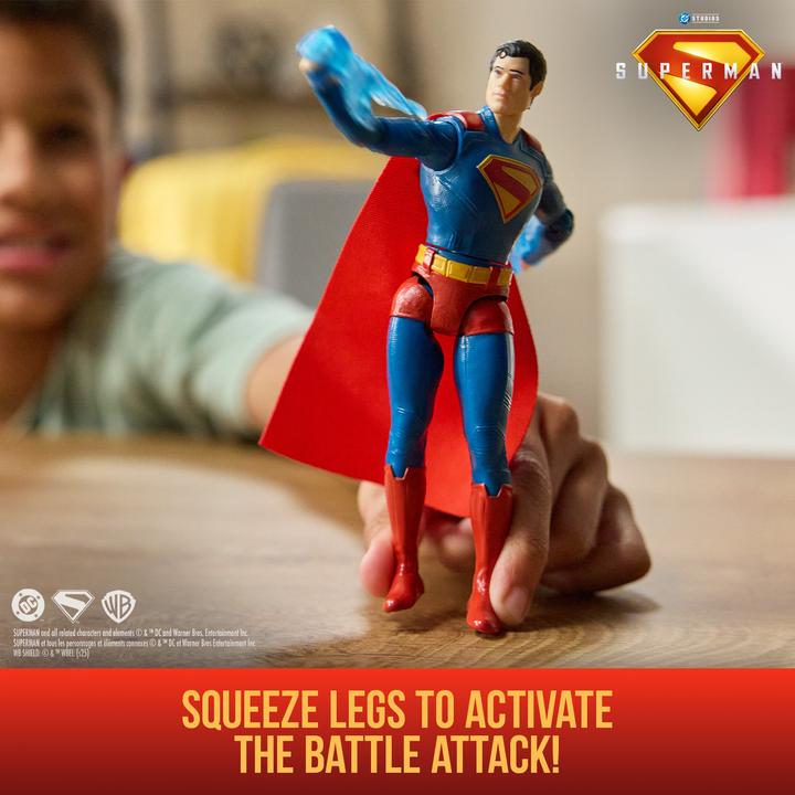 Actual product image Superman Movie Feature Figure 15 cm -