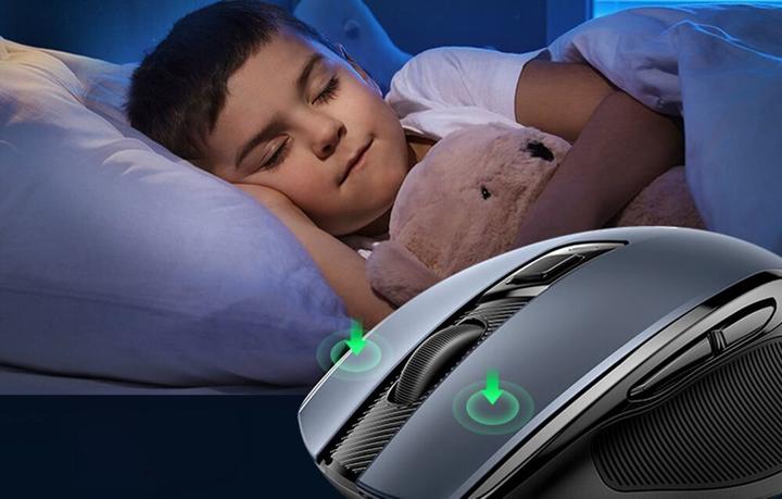 Actual product image Ugreen USB Optical Wireless Mouse 2.4GHz 4000 DPI black (MU006) (Wireless)