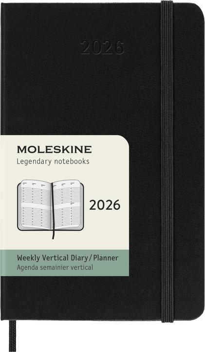 Produktbild Moleskine Taschenagenda Hard Cover Weekly (9 x 14 cm, Englisch)