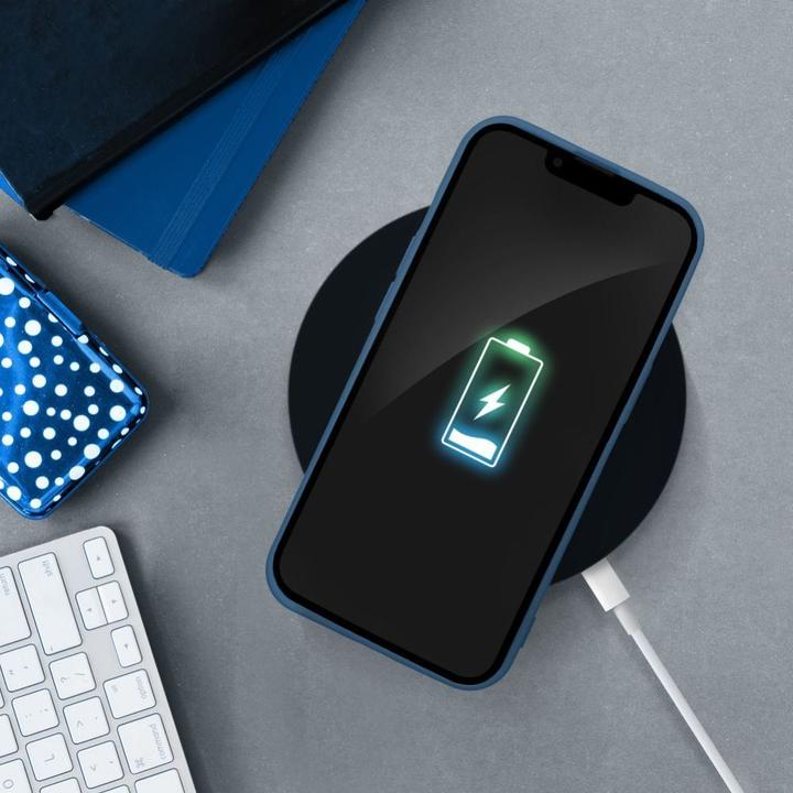 Immagine prodotto Partner Telecom Back panel cover OEM SILICONE case for IPHONE 8 blue (Apple iPhone 8)