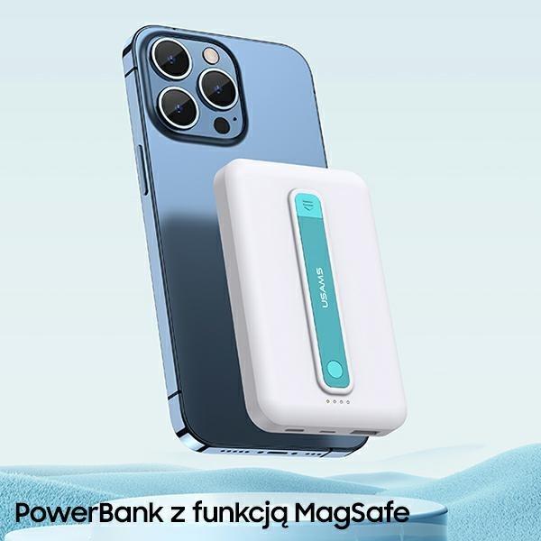 Immagine prodotto Usams Banca di potenza con ricarica veloce senza fili magnetica (10000 mAh, 22.50 W, 15 Wh)