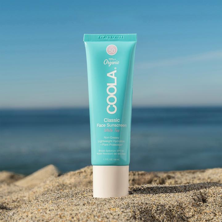 Produktbild Coola Suncare Classic Lotion White Tea (Sonnencreme Gesicht, SPF 50, 50 ml, 50 g)