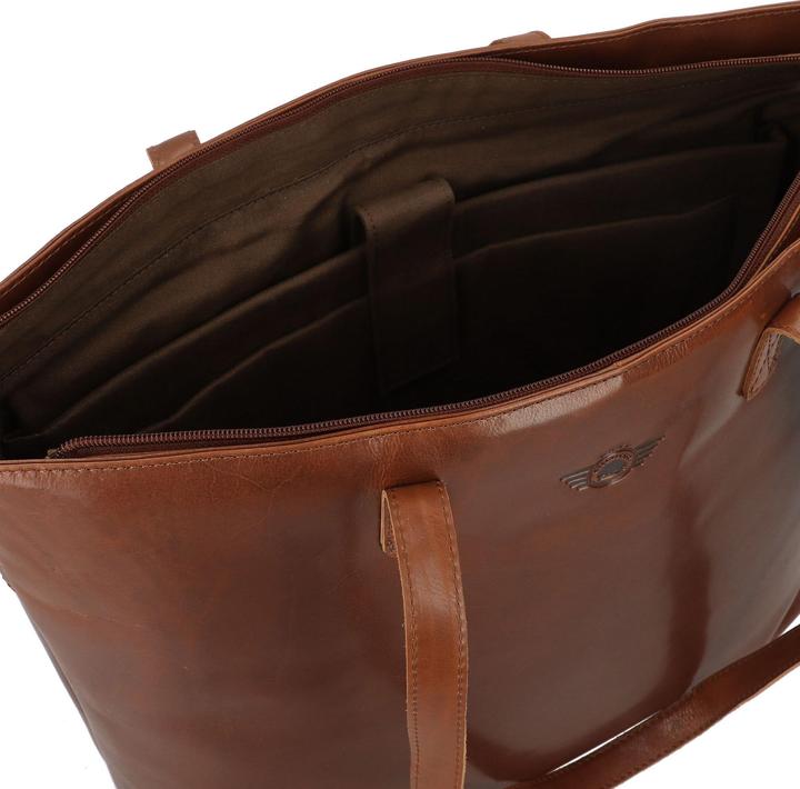 Produktbild Greenburry Vintage Shopper Tasche XXL Leder 47 cm Laptopfach (17 l)
