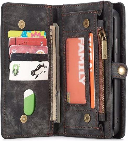 Produktbild Caseme Leder Portemonnaie mit Plastik Hülle (Apple iPhone XR)