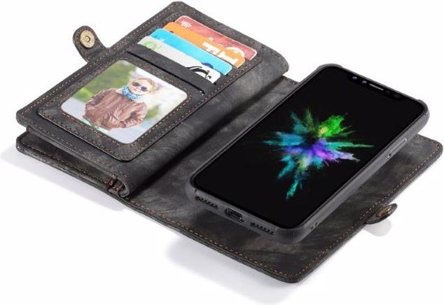 Produktbild Caseme Leder Portemonnaie mit Plastik Hülle (Apple iPhone XR)