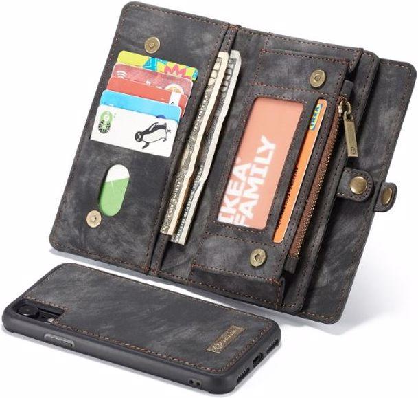Produktbild Caseme Leder Portemonnaie mit Plastik Hülle (Apple iPhone XR)