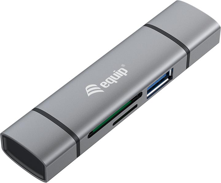 Image du produit equip Lecteur de cartes HUB USB 3.0 (USB 3.0, USB-C)