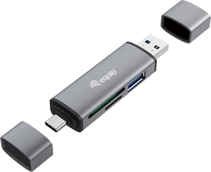 equip USB 3.0 HUB Card Reader (USB 3.0, USB-C)