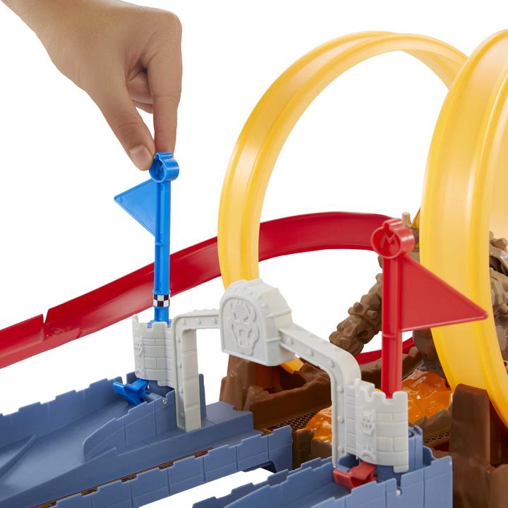 Image du produit Hot Wheels Roues chaudes Mario Kart Bowsers Castle Chaos Set de jeu