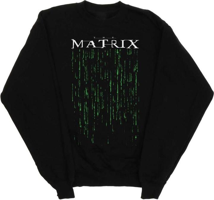Actual product image The Matrix Mens Green Code Sweatshirt (5XL)