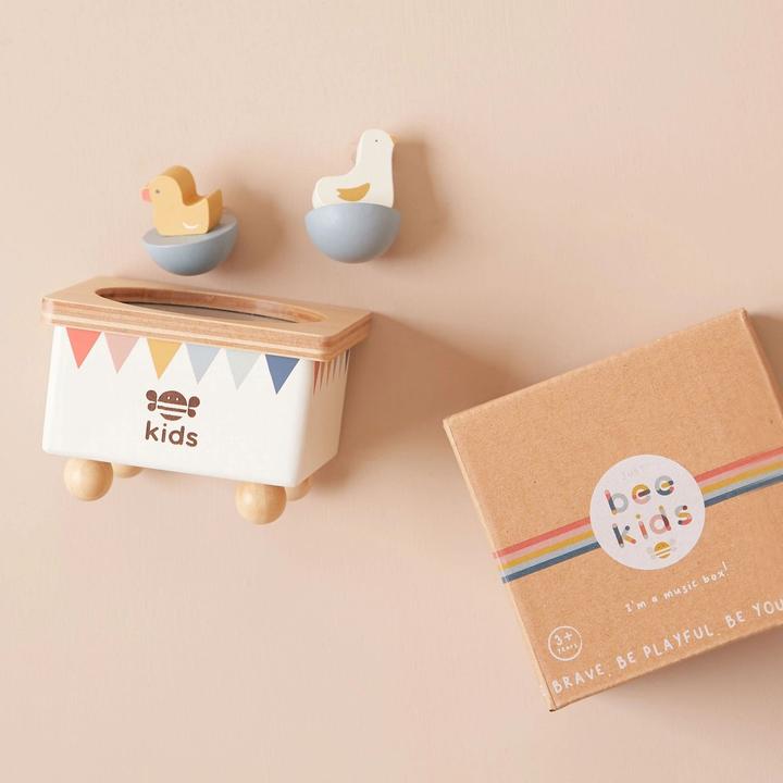 Actual product image Just Bee Kids Wooden Music Box